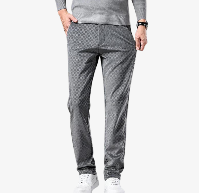 Square | Elegant knit trousers