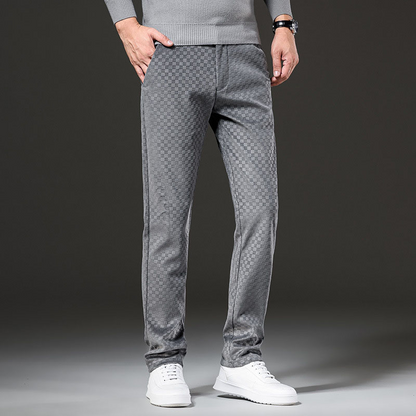 Square | Elegant knit trousers
