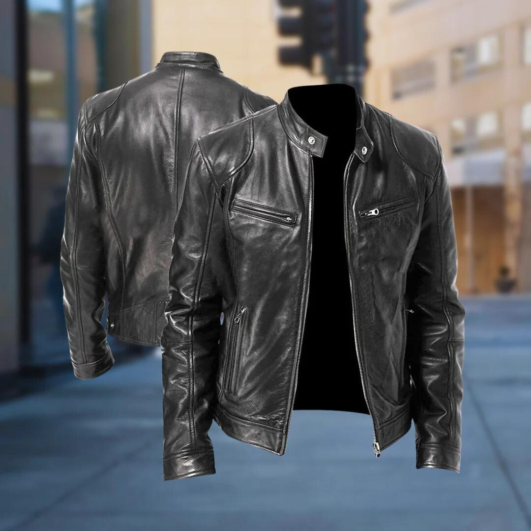 Stefan | Herren Lederjacke