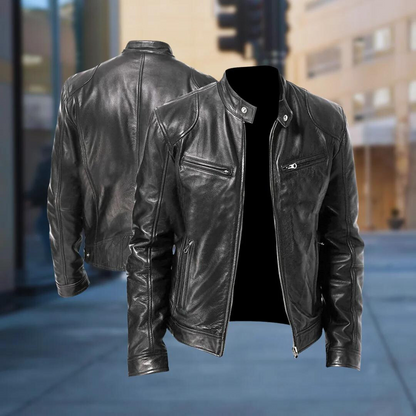 Stefan | Herren Lederjacke
