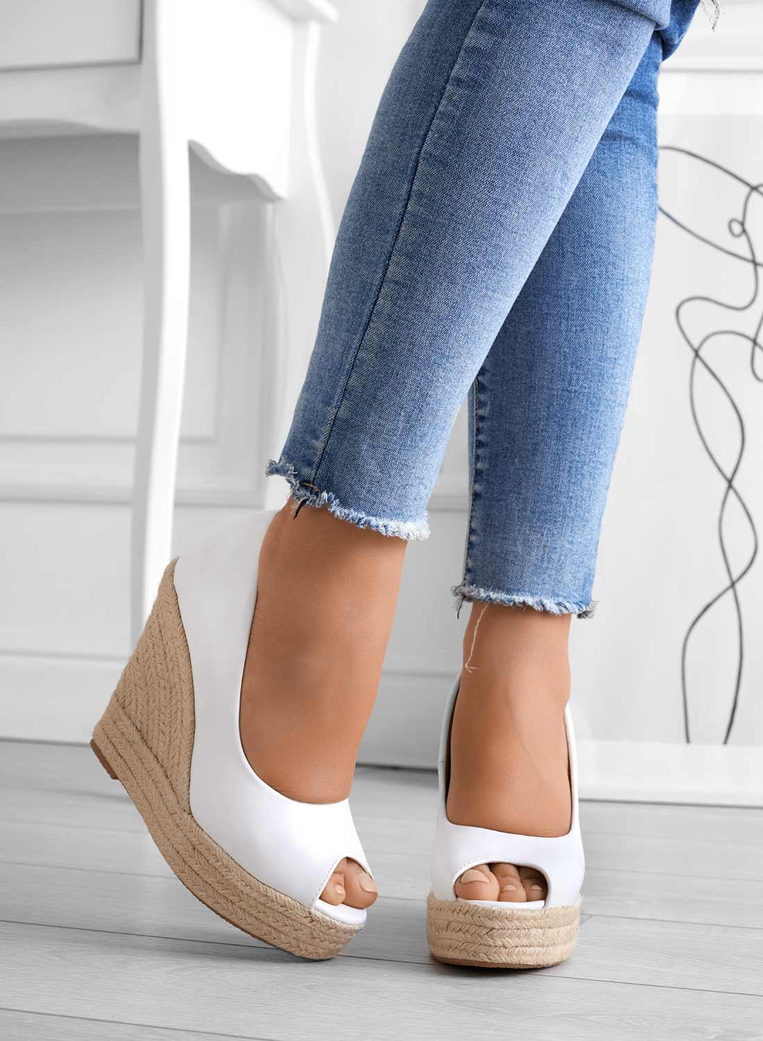 Venise - Suede Espadrilles With Wedge Heels