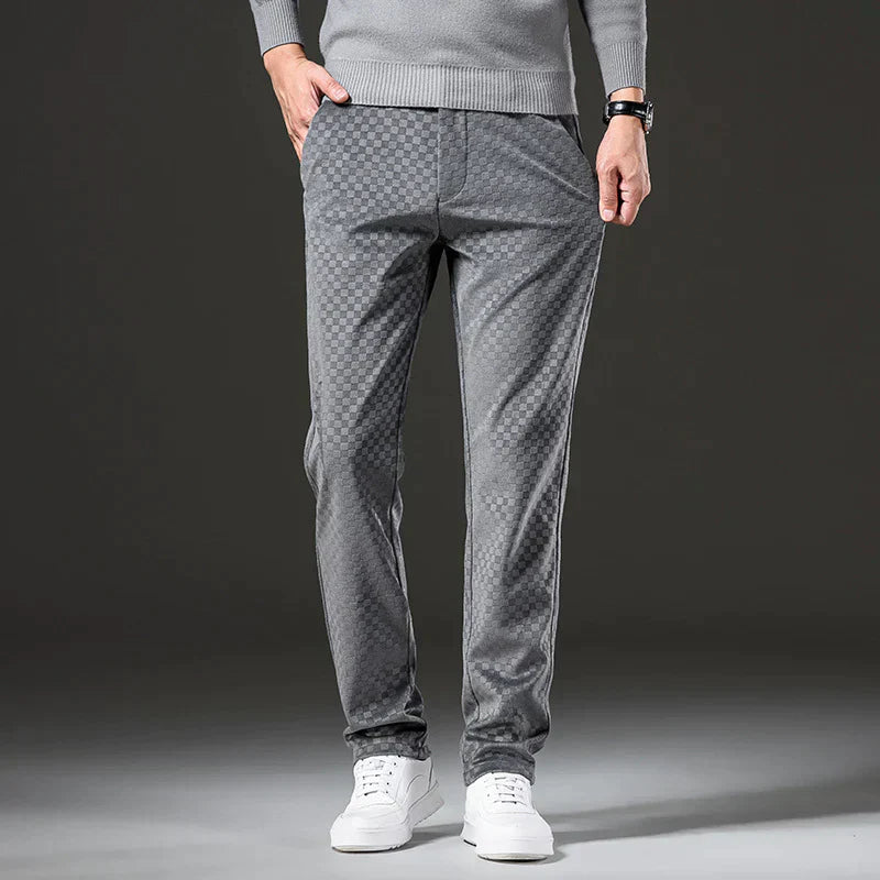 Square | Elegant knit trousers