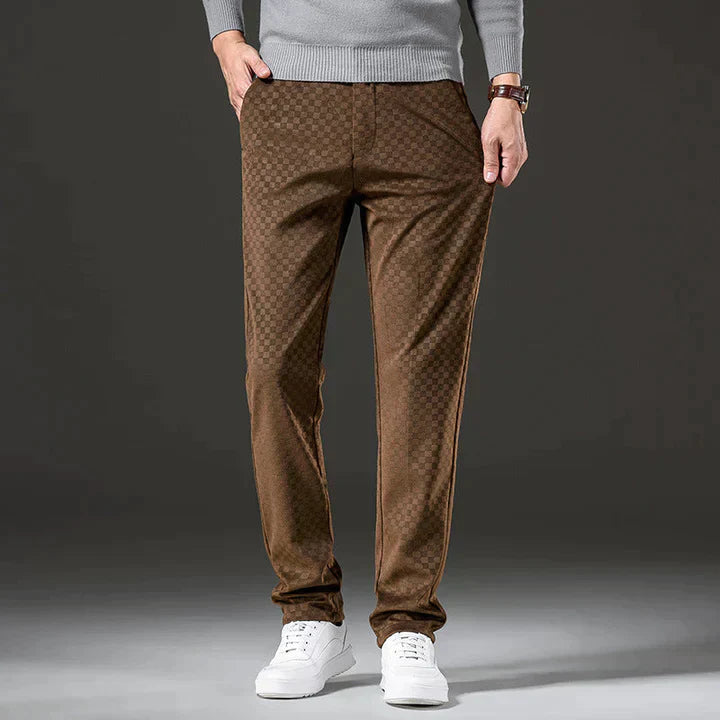 Square | Elegant knit trousers