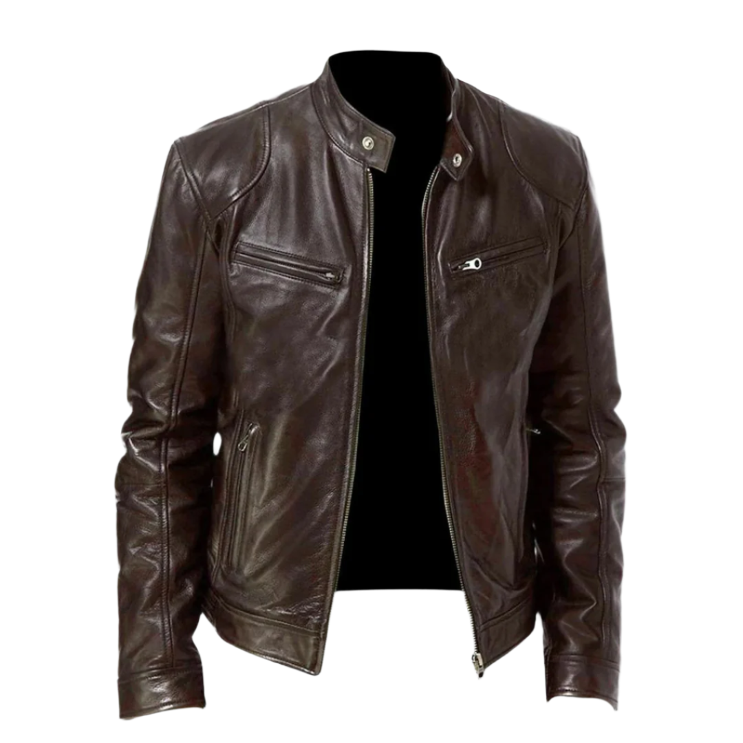 Stefan | Herren Lederjacke