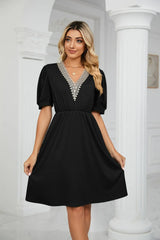 Lisa I Lace Patchwork Dress for the spring/summer