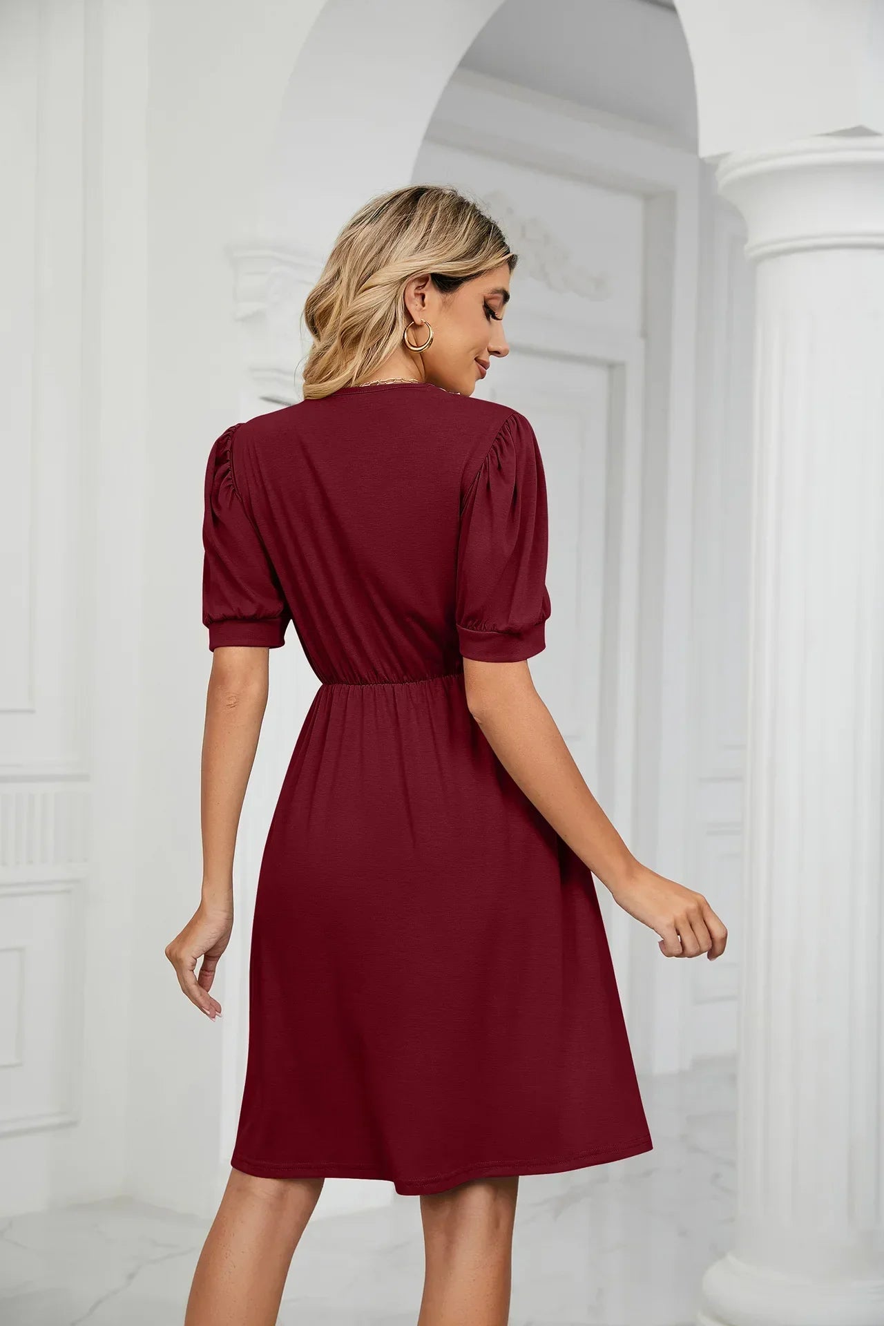 Lisa I Lace Patchwork Dress for the spring/summer