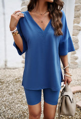 Wylma | Wildberry V-neck set