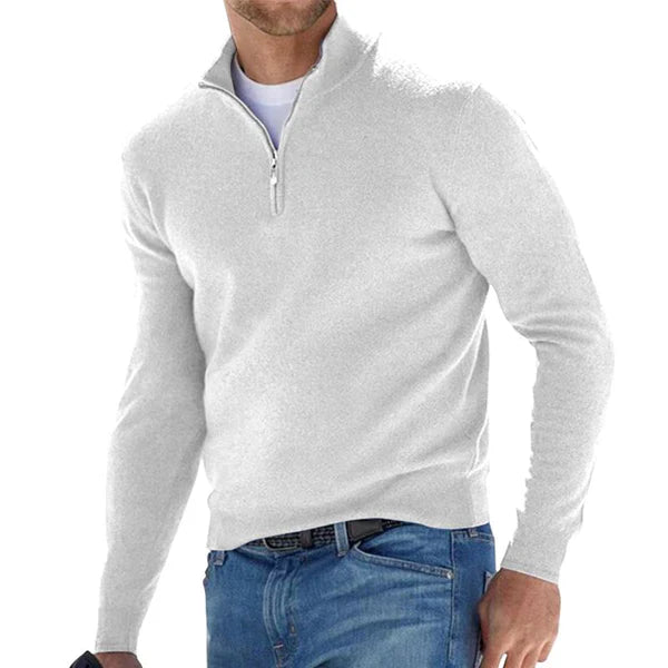 Luca –  Men's zip-up sweater